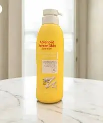 Advanced Korean Skin – Bright & Dewy Radiance Lotion (Yellow Bottle)