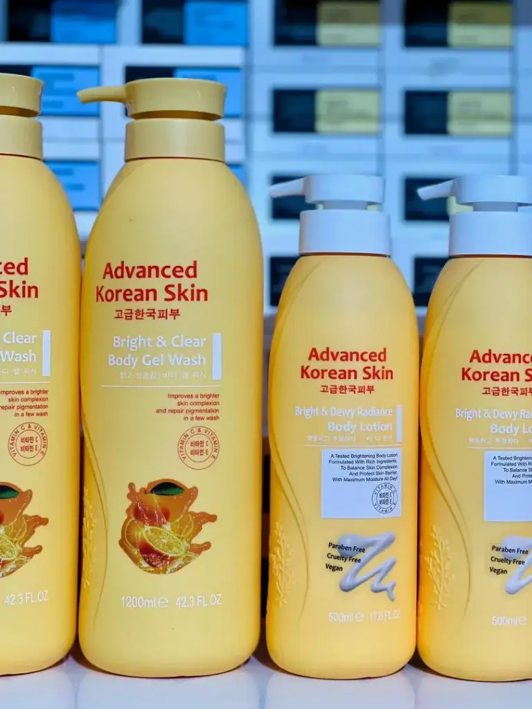  Advanced Korean Skin – Bright & Clear Body Gel Wash (1200ml)