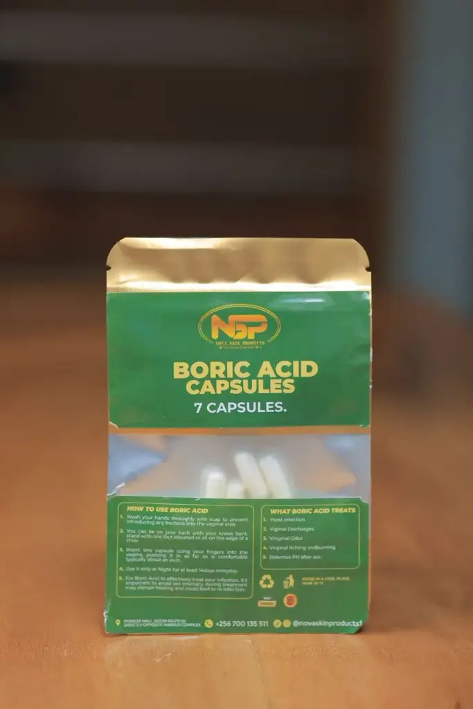 Boric Acid Vaginal Capsules – 7 Count