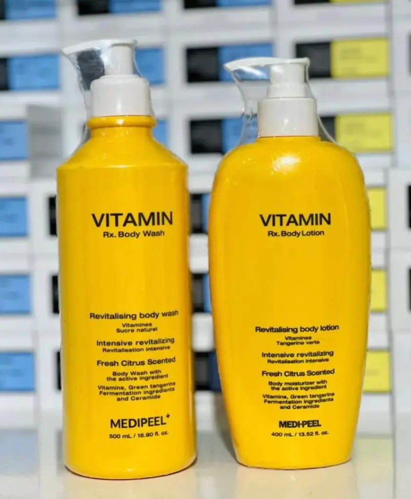 MEDIPEEL Vitamin Rx Body Wash & Body Lotion